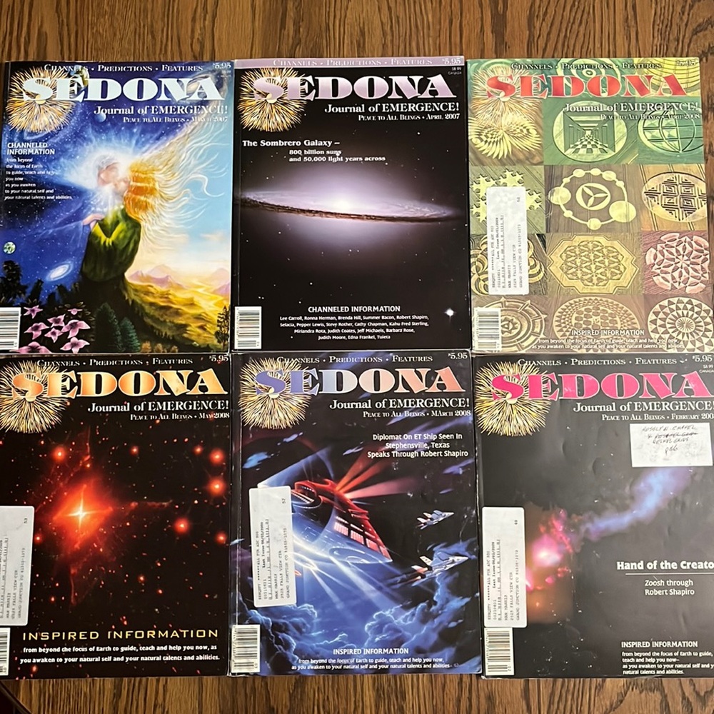 Sedona magazines Journal of Emergence consciousness awakening ascension